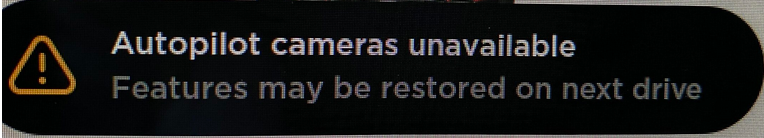 Tesla "Autopilot Cameras Unavailable" Guide to fix