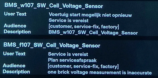 Tesla BMS_f107, BMS_w107  How to Fix