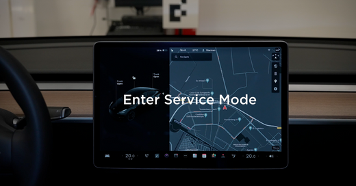 Tesla Service Mode how to enable & self-diagnosis