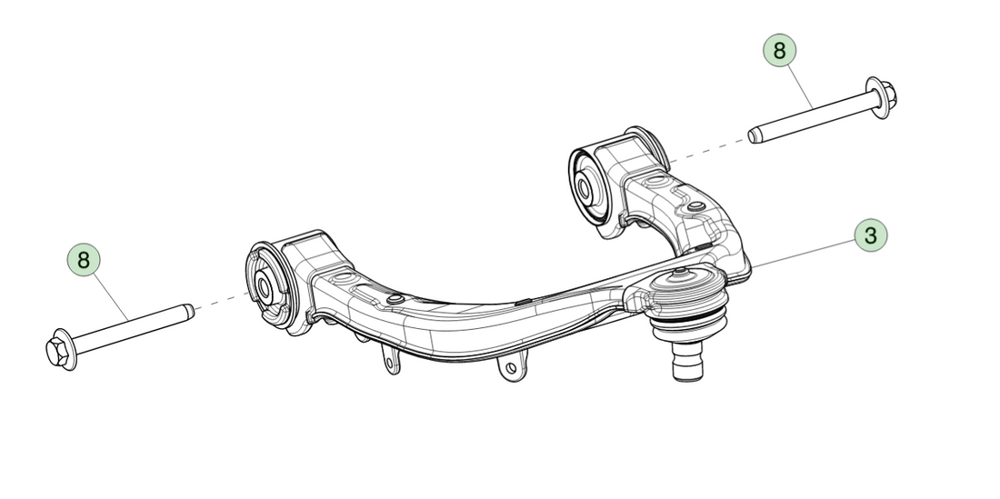 Tesla Upper Control Arm