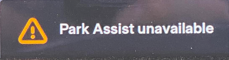 Tesla "Park assist unavailable" Guide to Fix it