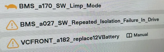 Fix Tesla "BMS_a027" Alert
