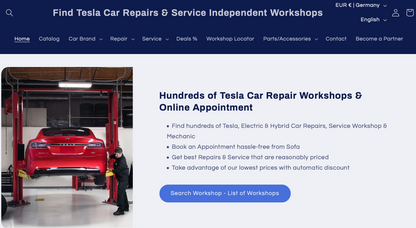 Tesla Repair, Service in Independent Workshop - Appointment request