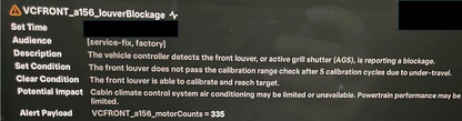 Fix Tesla "VCFRONT_a156" Alert