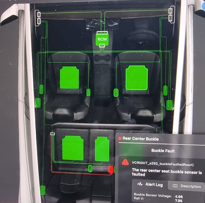 Clear Tesla RCM_a094 alert (Remote diagnosis and support to fix)