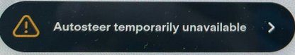 Fix Tesla "Autosteer temporarily unavailable" Alert