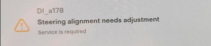 Remote fix Tesla "Steering alignment need adjustment" Alert