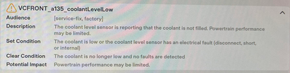 Fix Tesla "Vehicle coolant Level is Low" Alert